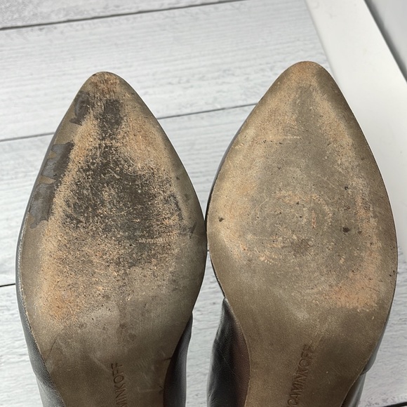 Rebecca Minkoff D’Orsay Pumps in Silver 8.5M S52 - Picture 8 of 8